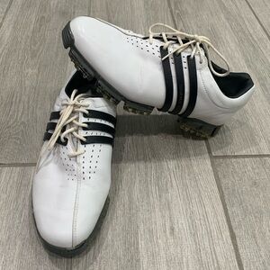 Adidas 3D Fit Foam white golf shoes